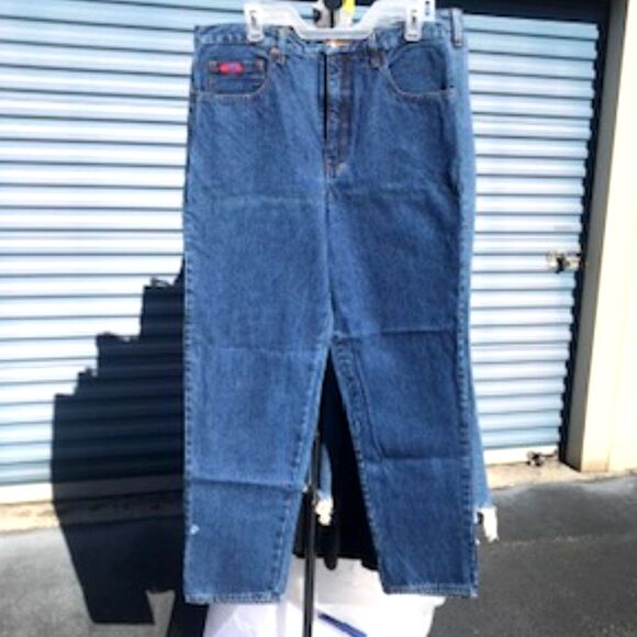 Boot Cut Blue Jeans . Size: 34 . Tommy Hilfiger - Picture 2 of 6